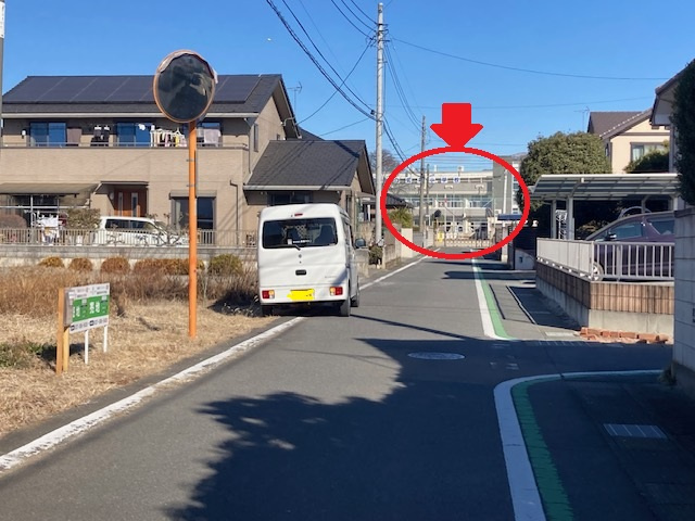 前橋市笂井町２区画売地【建築条件付】の周辺|笂井小学校まで　358ｍ（徒歩約5分）