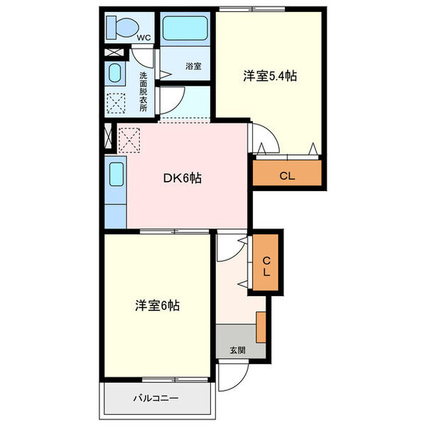 パルパピヨンの間取り