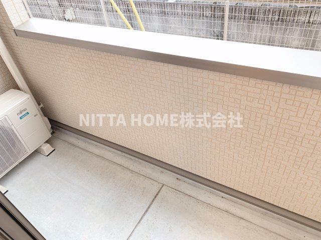 フォンターナのバルコニー|南向きバルコニーで日当り良好◆