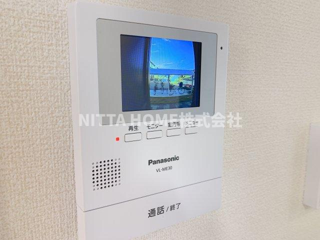 フォンターナのセキュリティ|ＴＶインターホン完備で来客時も安心です◎