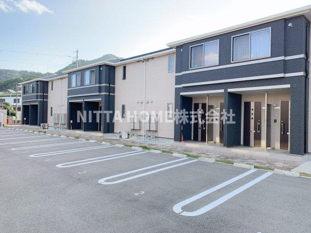 フォンターナの外観パース|整備されたきれいなエントランス☆彡