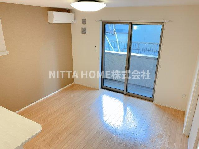 フォンターナの居間・リビング|リビング１１．４帖あります＊