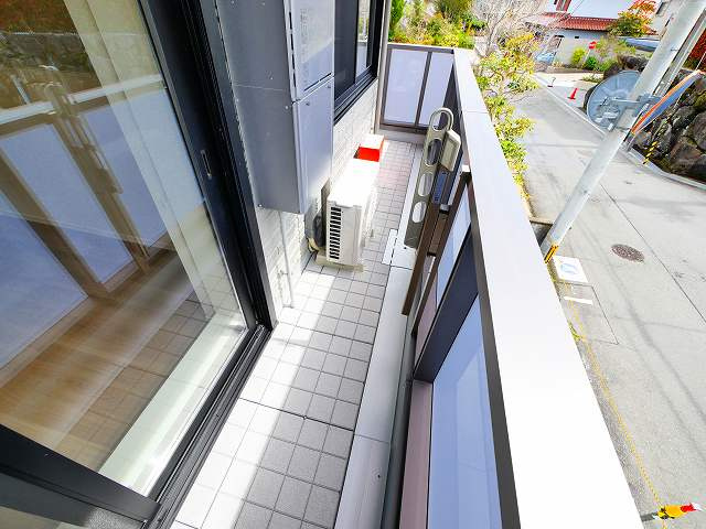 シャーメゾンフゥのバルコニー