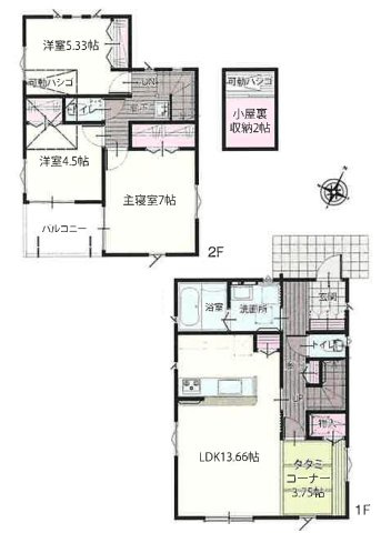 未入居一戸建て　所沢市山口