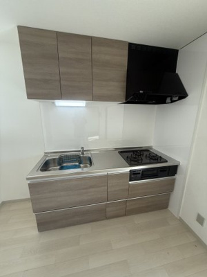 【キッチン】 | ライオンズマンション西高島平 | 3口ガスコンロシステムキッチン