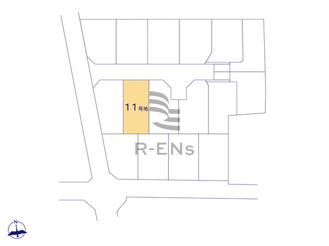 【区画図】 | 西東京市泉町３丁目　売地　１１区画 | 全16区画の新しい街の誕生です