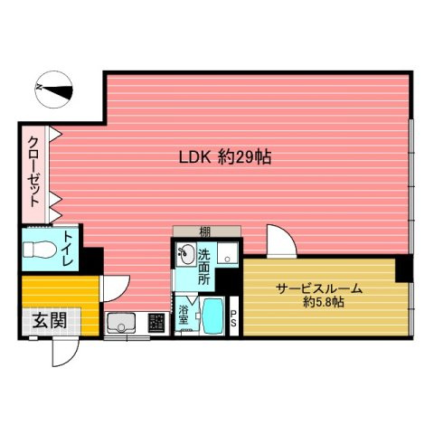 【間取り】 | フラワーレジデンス