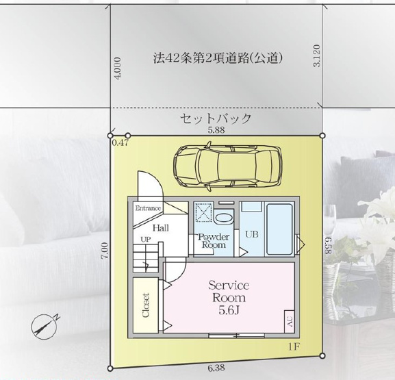 【間取り】 | 茅ヶ崎市浜之郷　新築戸建て | 1階