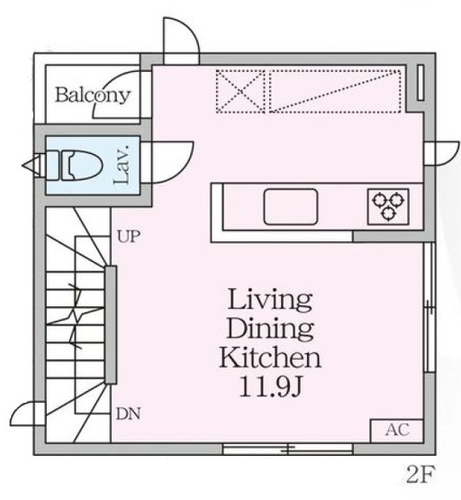 【間取り】 | 茅ヶ崎市浜之郷　新築戸建て | 2階