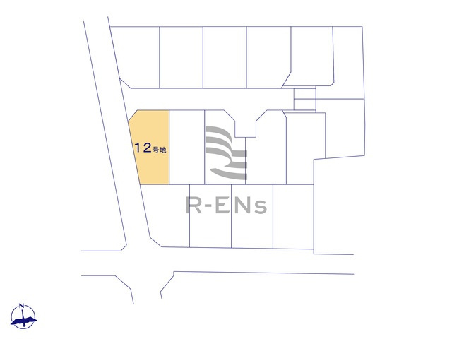 【区画図】 | 西東京市泉町３丁目　売地　１２区画 | 全16区画の新しい街の誕生です