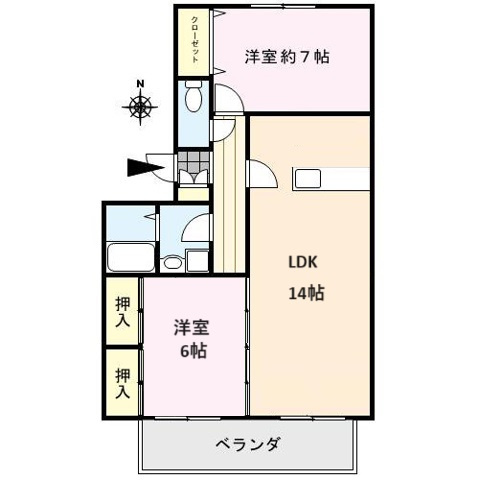 シャルムⅢの間取り
