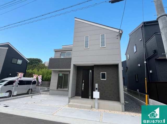神戸市北区道場町日下部　第1期　新築一戸建ての外観|安心の10年保証！外観を美しく保ち、雨水で汚れを落とします！気になることがありましたら、お気軽にお問い合わせください！
