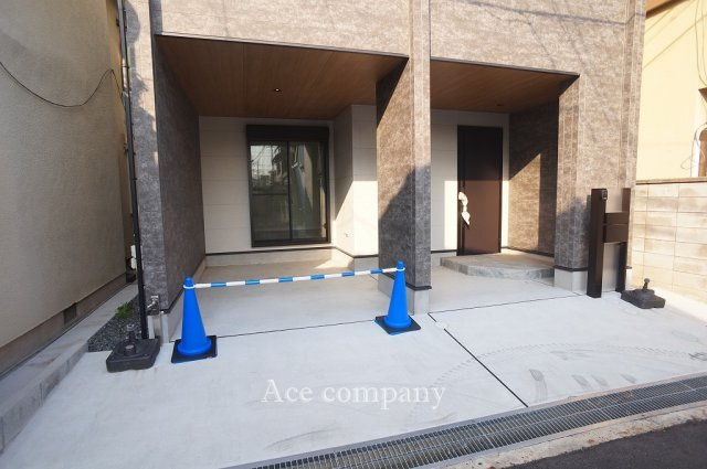 【駐車場】 | 八尾市東本町5丁目 | 並列駐車2台可能です！敷地間口広々7.1ｍ、整形地☆