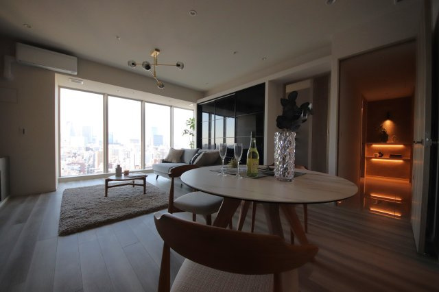 クラッシィタワー新宿御苑の居間・リビング