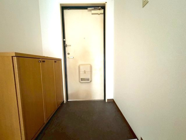 日吉マンションの玄関