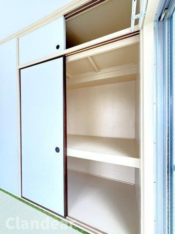 グリーンパーク六木Ⅱの収納|ドキドキの新生活も、安心してスタート。ぴったりの住まいを見つけませんか？クランディアが一緒に住まい選びをサポートします‼　まずは、お気軽にお問合せください　＃クランディア