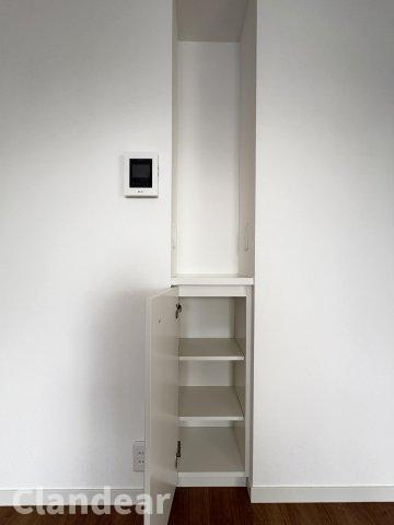 グリーンパーク六木Ⅱの収納|ドキドキの新生活も、安心してスタート。ぴったりの住まいを見つけませんか？クランディアが一緒に住まい選びをサポートします‼　まずは、お気軽にお問合せください　＃クランディア