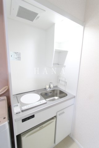 横浜市鶴見区北寺尾３丁目のアパートのキッチン