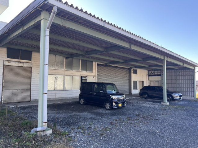 那珂川町　倉庫の駐車場