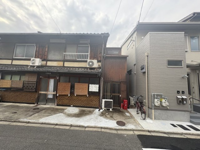 【外観】 | 西七条御領町　売土地（建築条件無） | 前道東側幅員約4.1ｍあります♪