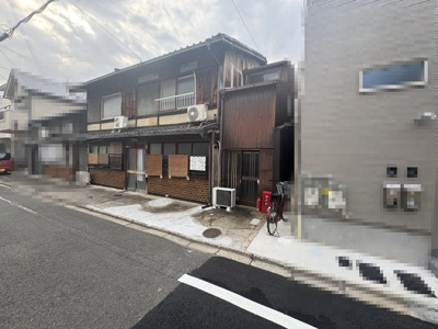【前面道路含む現地写真】 | 西七条御領町　売土地（建築条件無） | 毎日のお買い物に便利なコレモ七条店まで徒歩6分♪