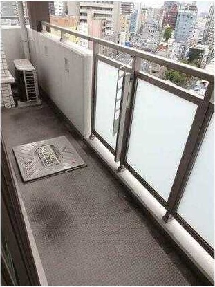 プレール・ドゥーク東京ＥＡＳＴⅢのバルコニー