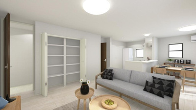 【完成予想図】 | 藤沢市長後 新築戸建   全1棟