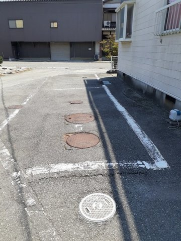 グリーンコーポの駐車場