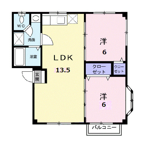 【間取り】 | グリーンコーポ