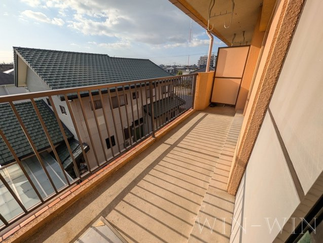 レジデンシアNOVのバルコニー