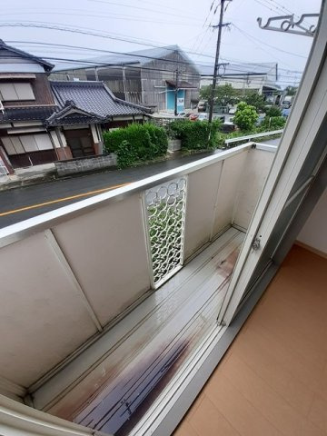 グリーンコーポのバルコニー