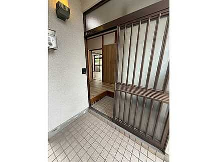 安佐南区長束1丁目の玄関