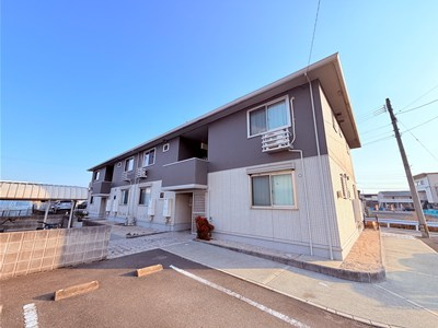 レスペートB棟の外観