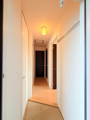 レスペートB棟の居間・リビング