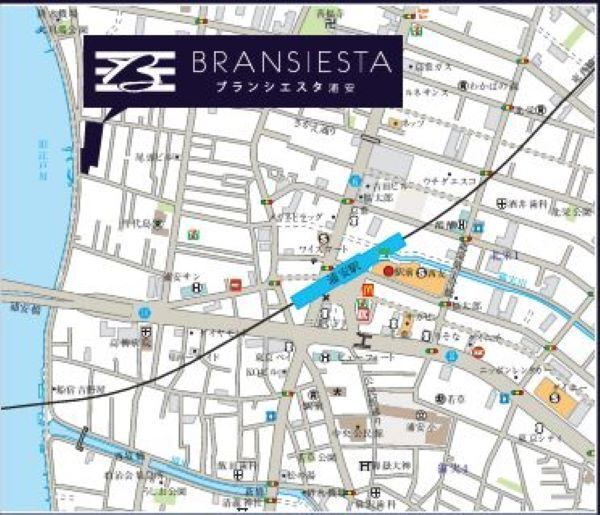 ブランシエスタ浦安の地図