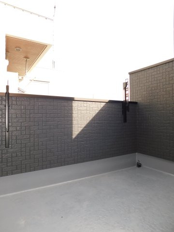 名古屋市南区星崎１丁目の新築一戸建のバルコニー|◇バルコニー◇　　南面で陽当り良好なバルコニー♪