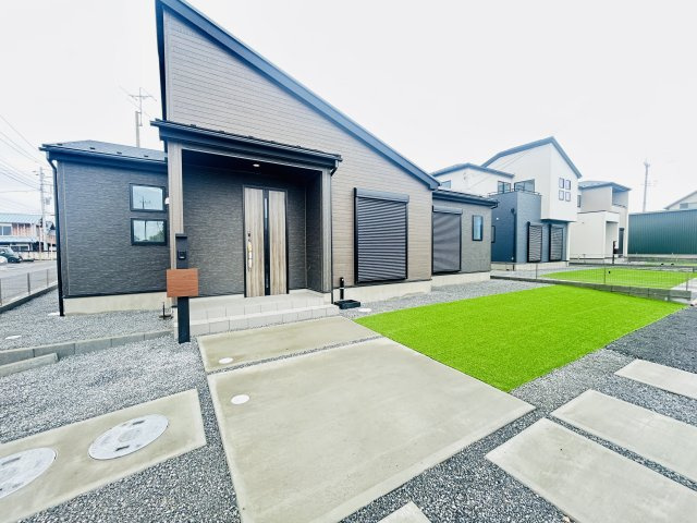 新築　太田市新田上江田町　GRAFARE　１号棟の外観|太田市新田上江田町　GRAFARE