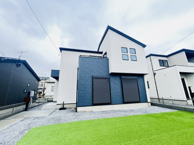 新築　太田市新田上江田町　GRAFARE　2号棟の外観|太田市新田上江田町　GRAFARE