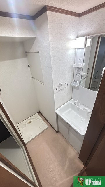 福永コーポの洗面所