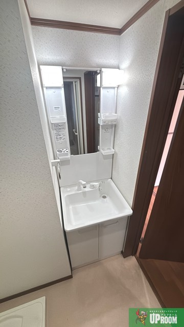 福永コーポの洗面所