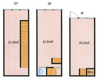 【間取り】 | ST心斎橋ビル | ST心斎橋ビル　間取り