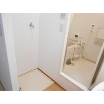 広い洗面スペース