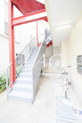 【その他共用部分】 | コーポハマ | 共用階段です。