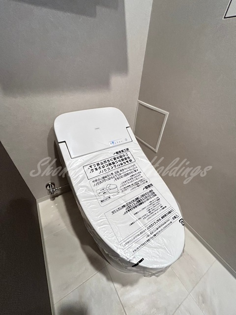 茅ヶ崎市十間坂１丁目の賃貸マンションのトイレ|清潔感のあるトイレです