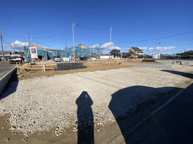 新築　太田市新田上江田町　GRAFARE　6号棟の外観|現地写真　2026年3月完成予定！類似物件のご内覧等、お気軽にお問合せください♪　							

　