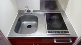 お料理しやすいキッチンです