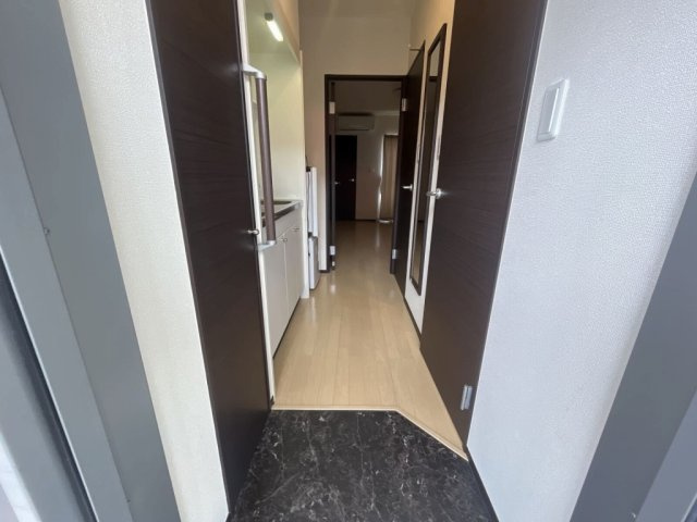 シンプルで使いやすい玄関です