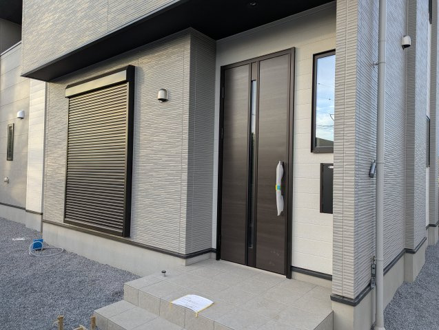 水戸市河和田12期の玄関|高級感のある玄関です。玄関は住まいの（顔）です～♪新しい生活を新しい家で♪