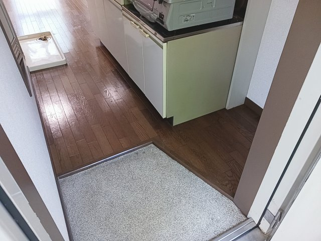 シンプルで使いやすい玄関です