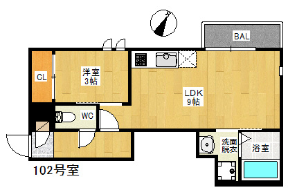 【間取り】 | Grandtic Park side大橋　★プライスホームなら仲介手数料が割引価格です！★